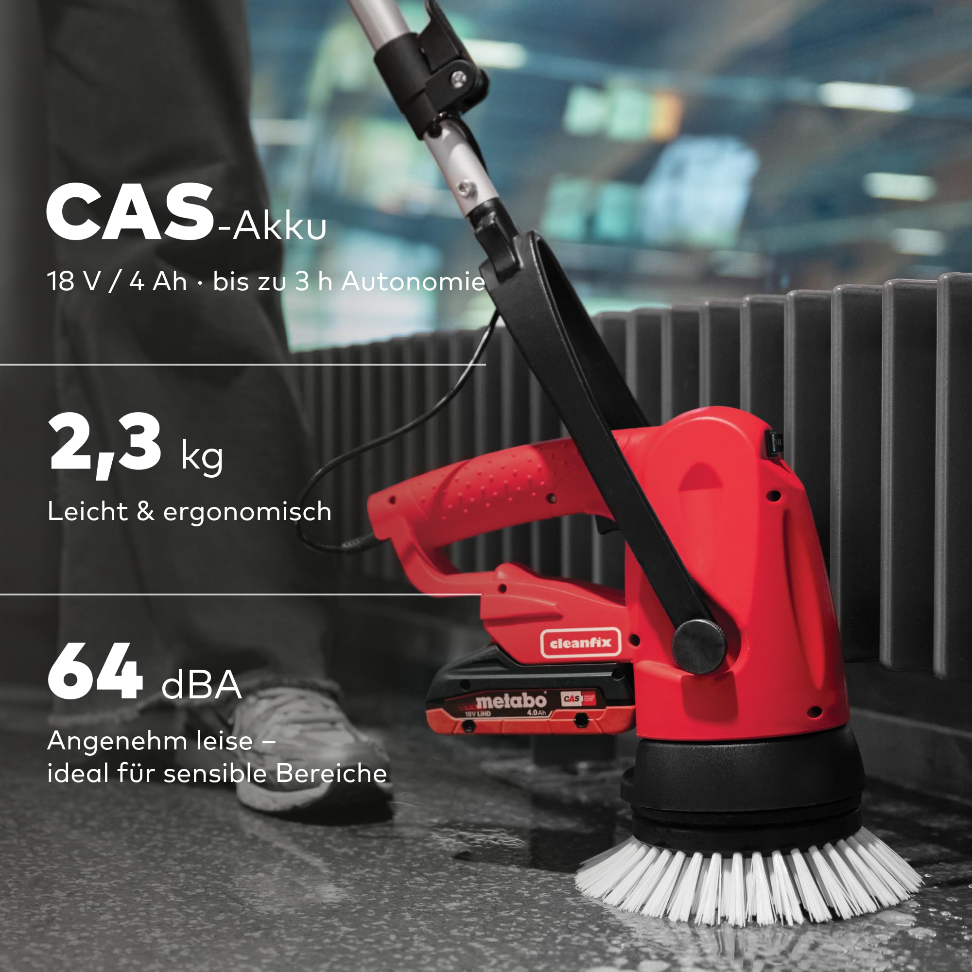 cleanfix-scrubby-akku-einscheibenmaschine-mit-metabo-cas-akku-set-18v image 2