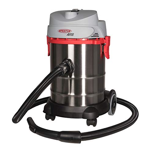 sprintus-artos-nass-trockensauger-30-liter-edelstahl-1200-watt image 1
