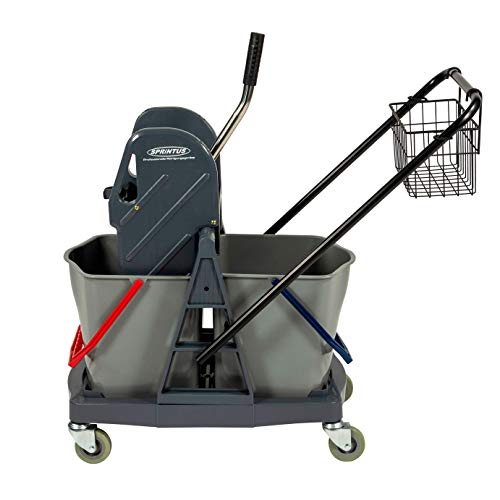 sprintus-301001-doppelfahreimer-2-x-17-liter-mit-doppelbacken-mopp-presse image 8