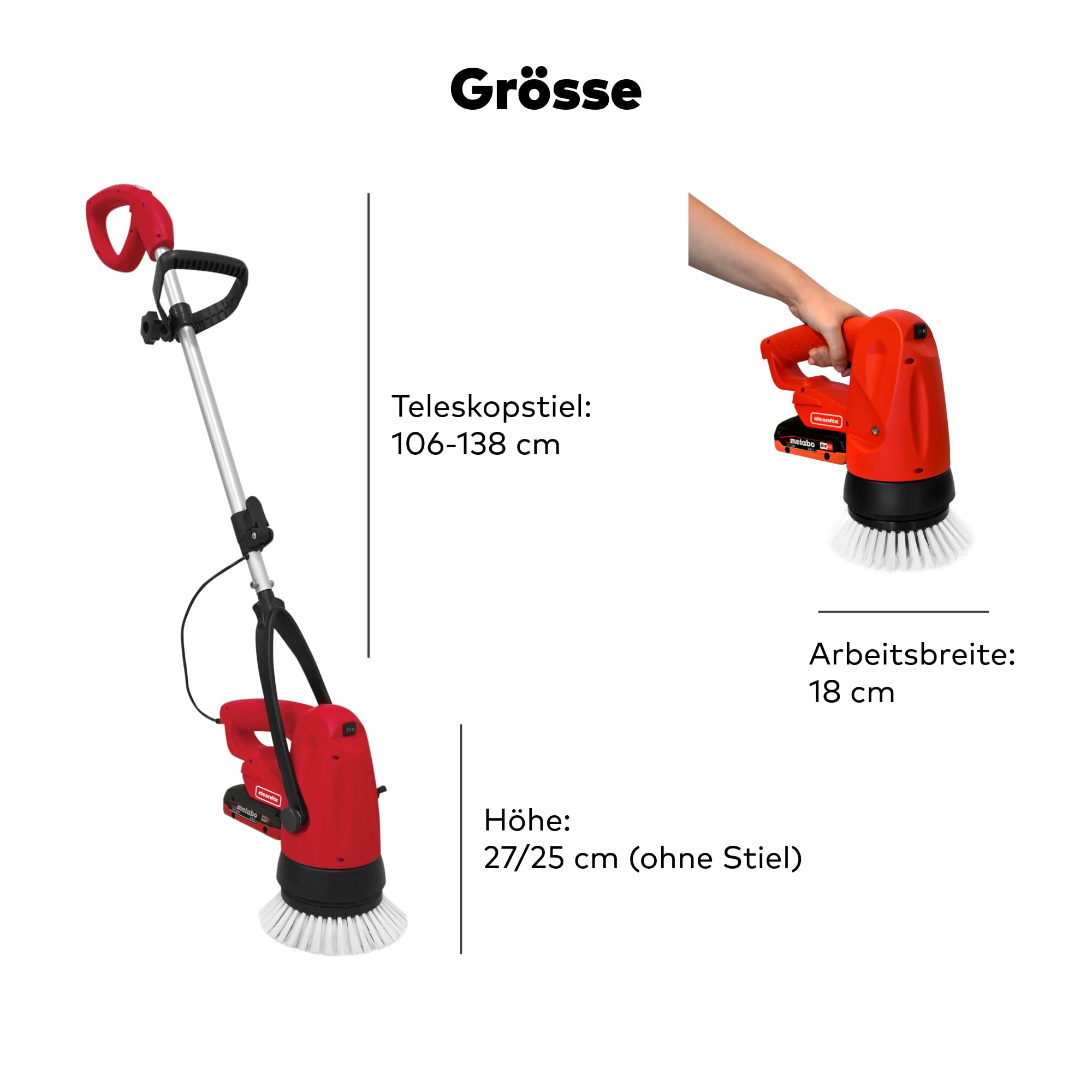 cleanfix-scrubby-akku-einscheibenmaschine-mit-metabo-cas-akku-set-18v image 8