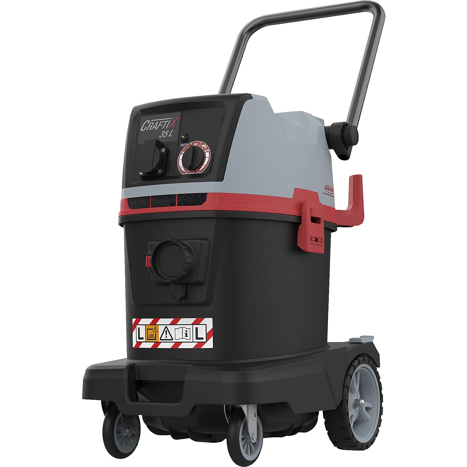 sprintus-craftix-50-l-industriesauger-staubklasse-l-mit-hepa-13-und-r-ttelautoma image 8