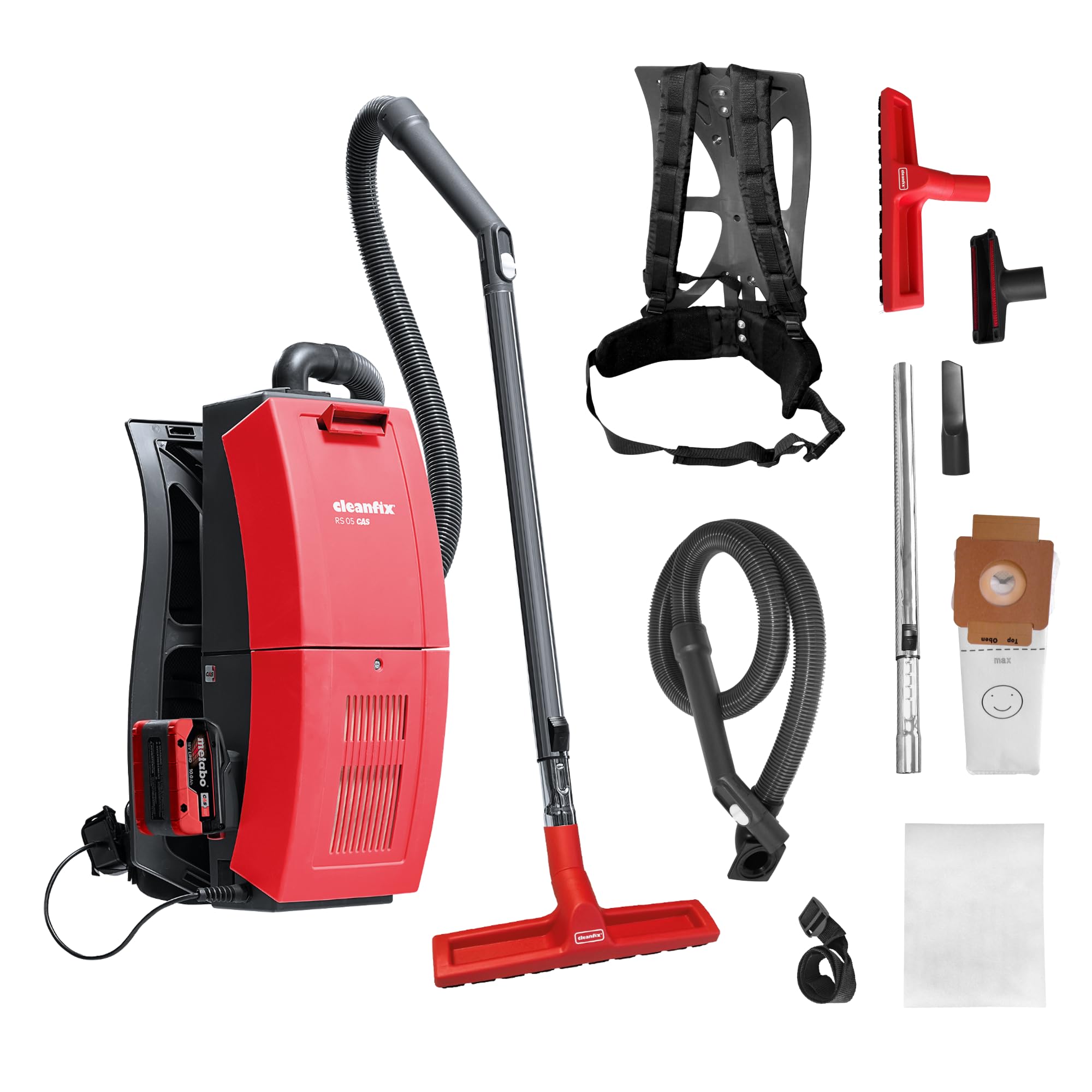 cleanfix-rs05-cas-akku-rucksackstaubsauger-600-w-swiss-made image 8