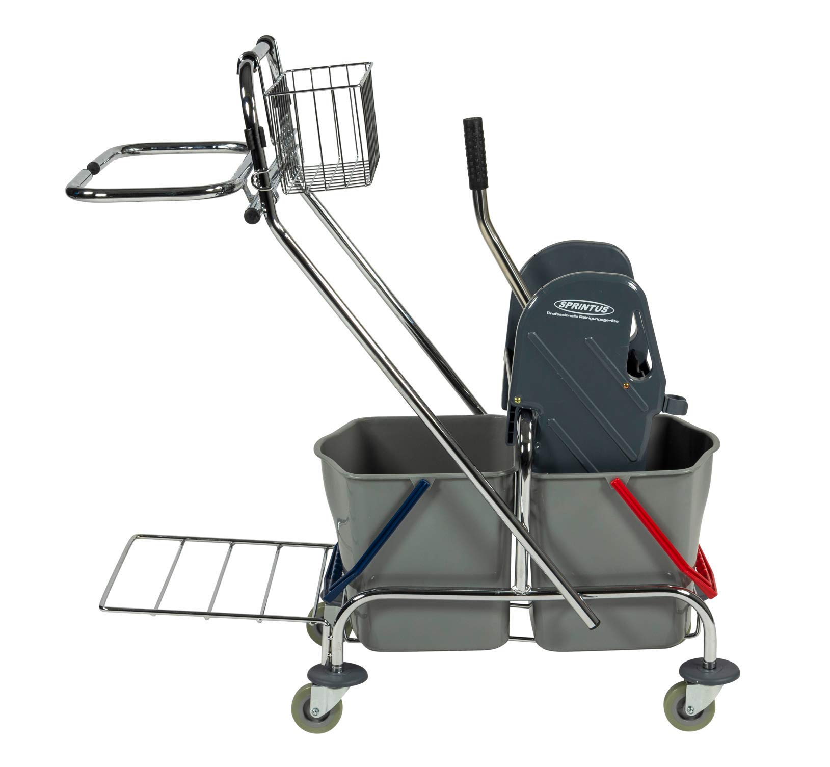 sprintus-301081-doppelfahreimer-chrom-pro-2-x-17-liter-mit-ablagekorb image 2