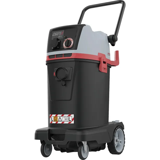 sprintus-craftix-50-l-industriesauger-staubklasse-l-mit-hepa-13-und-r-ttelautoma image 1